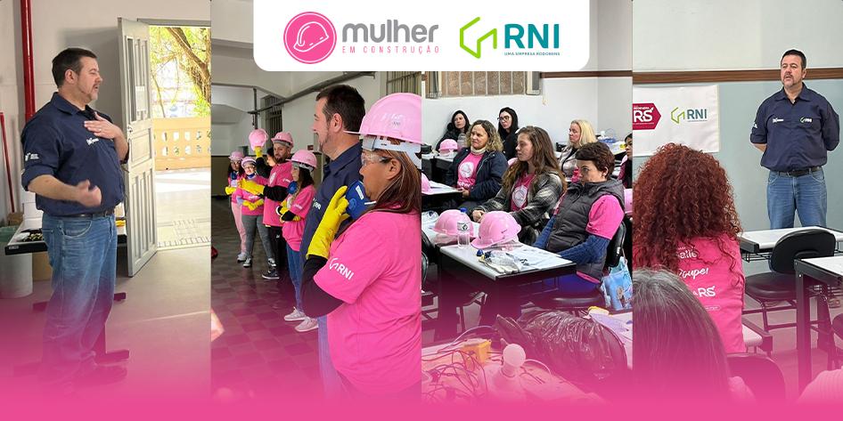 Parceria RNI e Instituto Mulheres na Construção capacita mulheres na construção civil