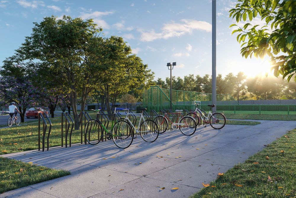 Perspectiva do Biciclet�rio